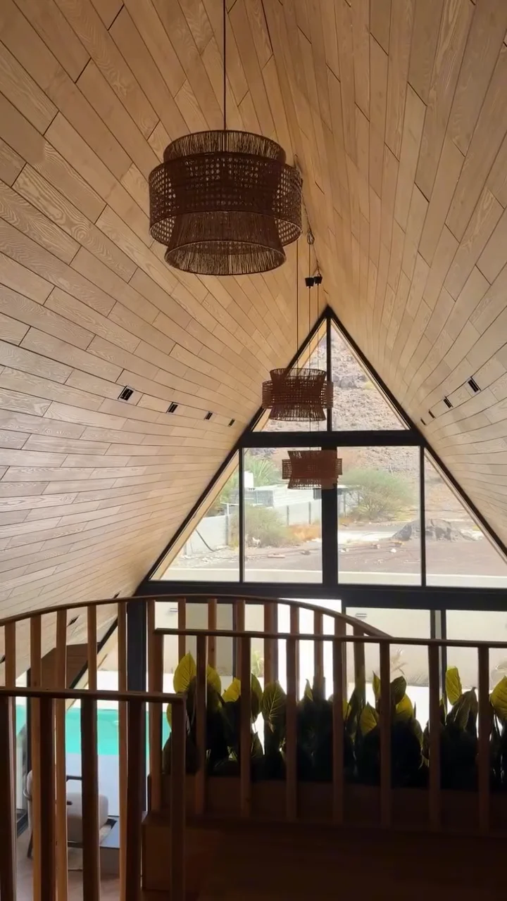 Cabin tour at golden hour